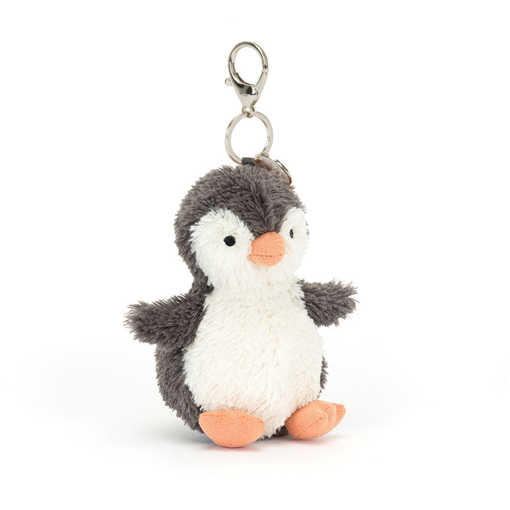 Jellycat - peanut penguin bag charm