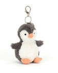 Jellycat - peanut penguin bag charm