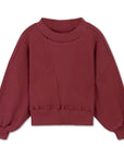 Repose Ams -  city sweater - royal burgundy