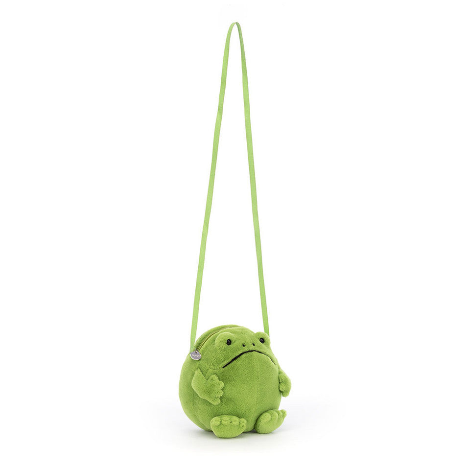 Jellycat - ricky rain frog bag