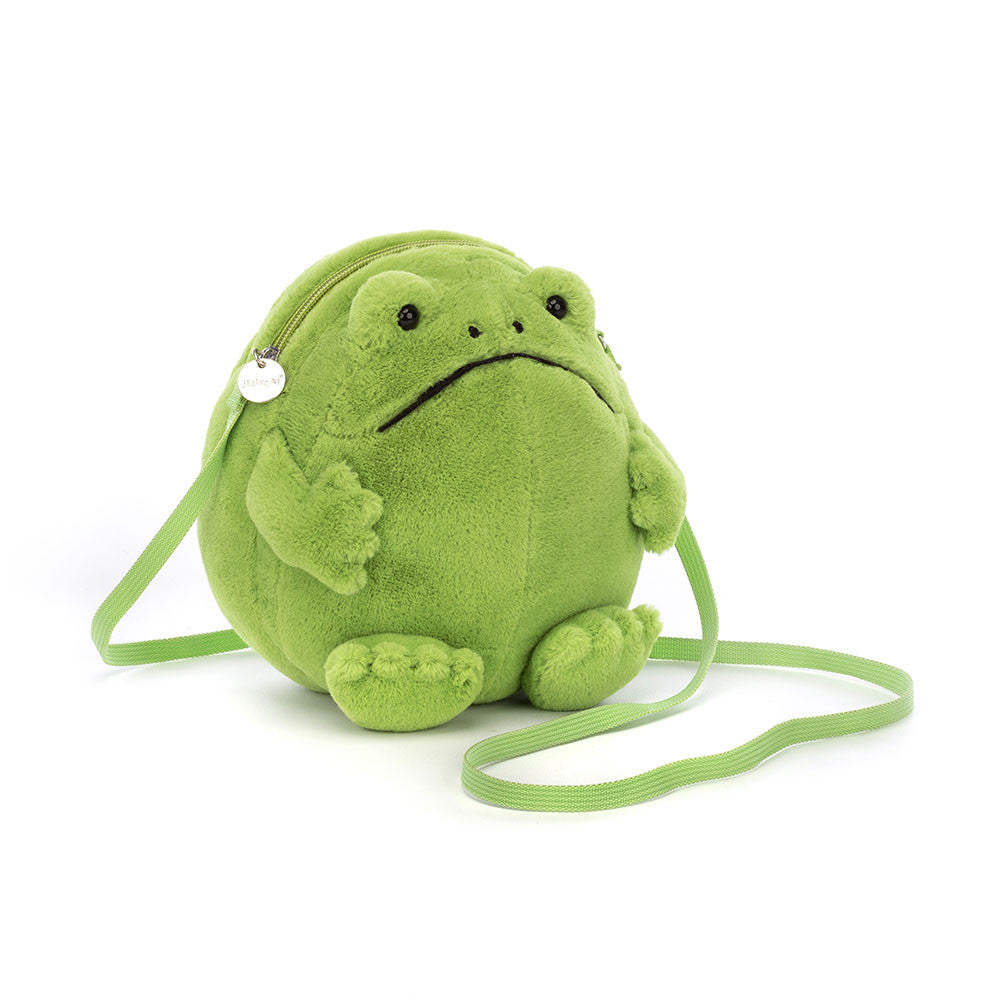 Jellycat - ricky rain frog bag