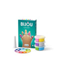 Heyclay - bijou rings - flowers - 3 cans