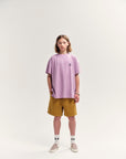 Main Story - oversized tee - lavendermist jersey