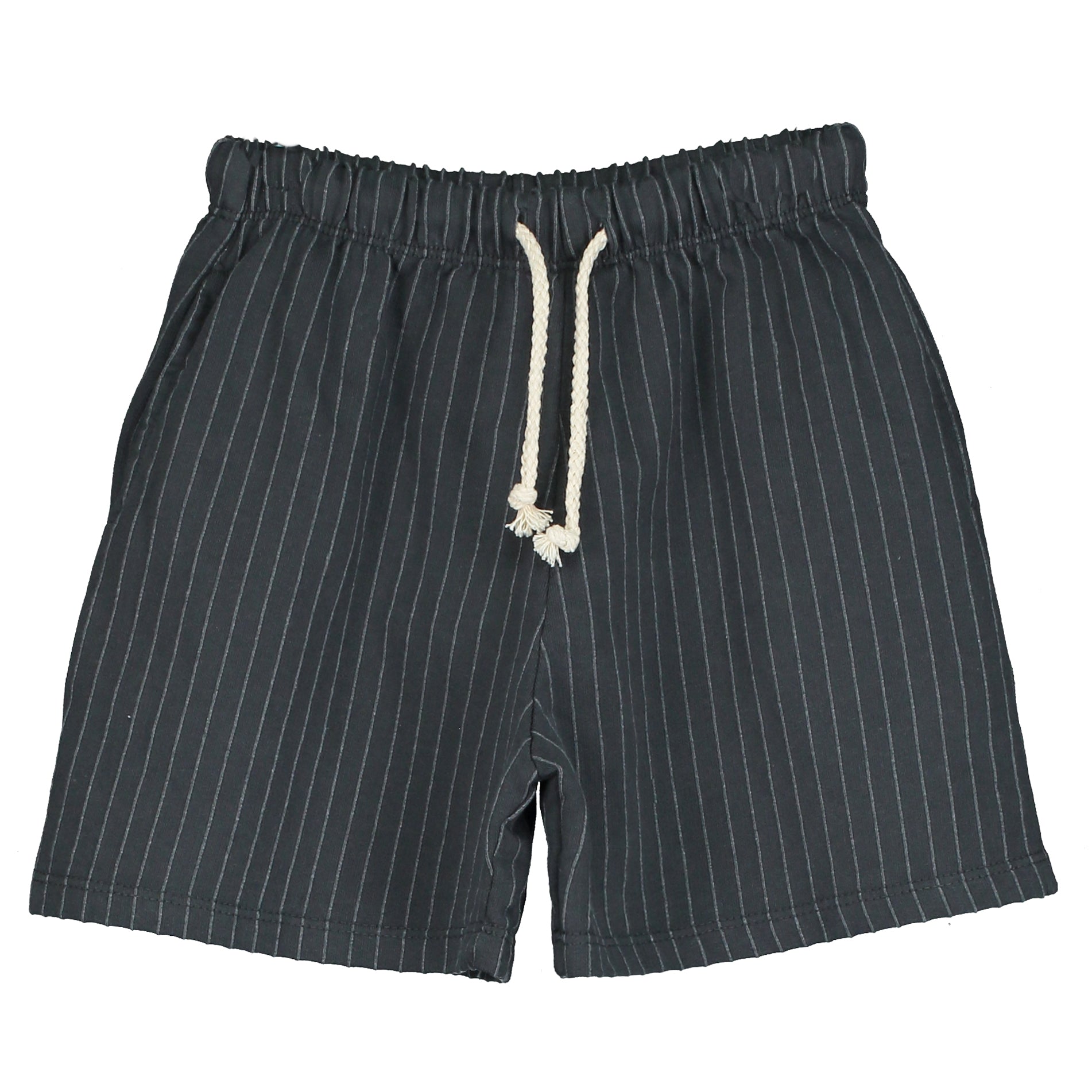 Lotie Kids - pocket shorts - anthracite stripes