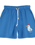 Lotie Kids - pocket shorts - skating seagull - royal blue