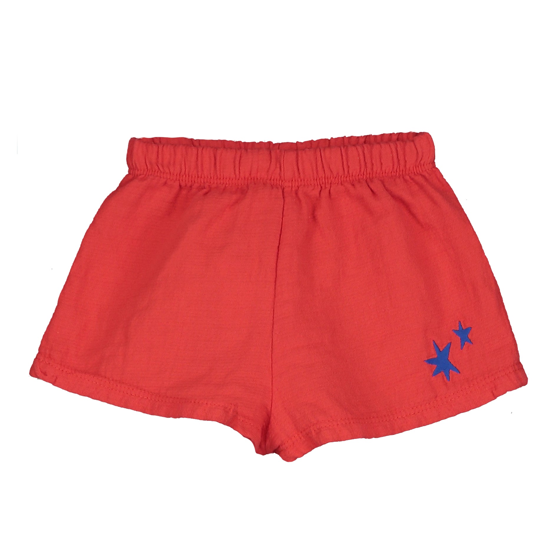 Lotie Kids - woven baby shorts - stars - red