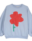 Lotie Kids - sweatshirt - big poppy - lavender