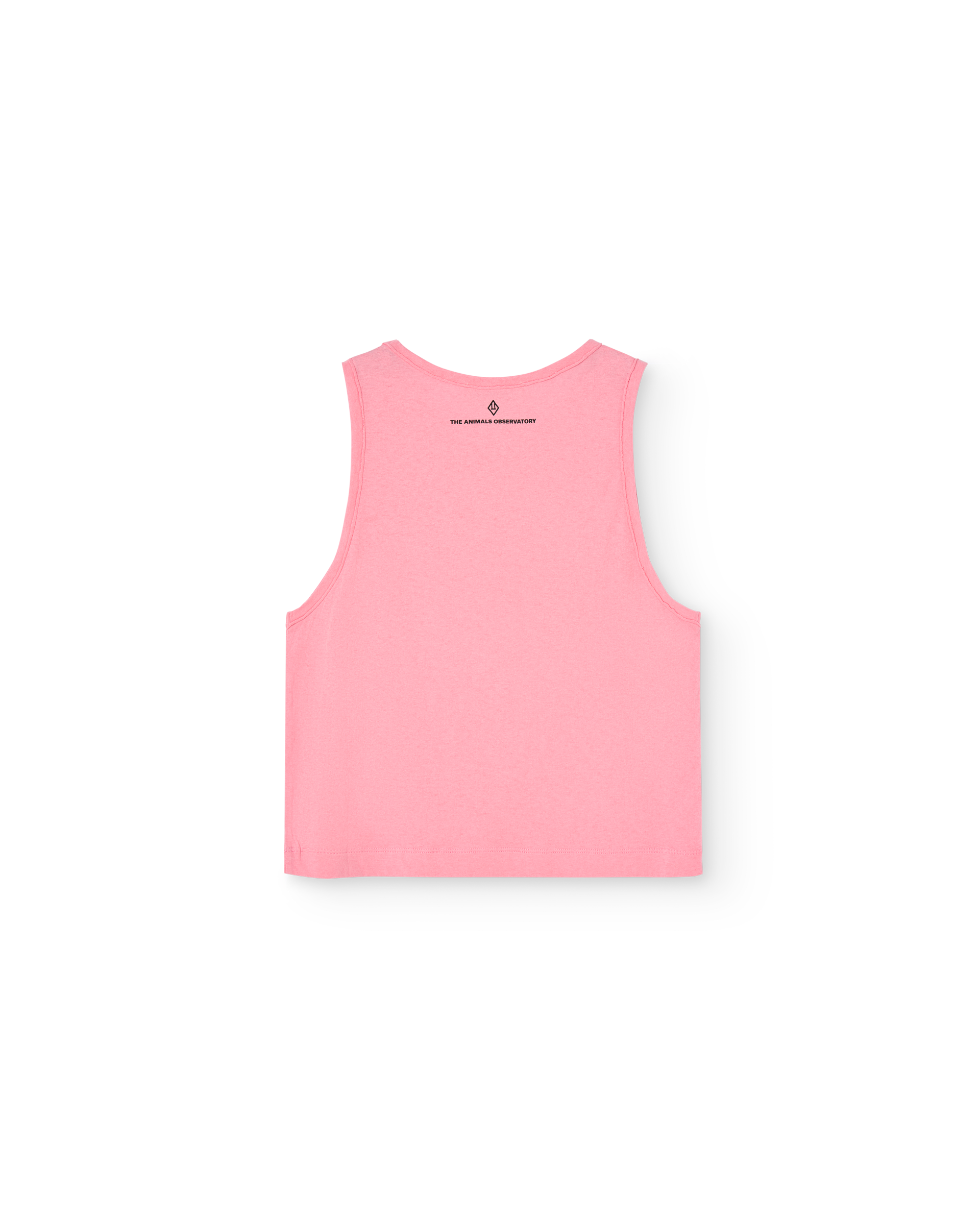 The animals observatory - frog kids tank top - pink