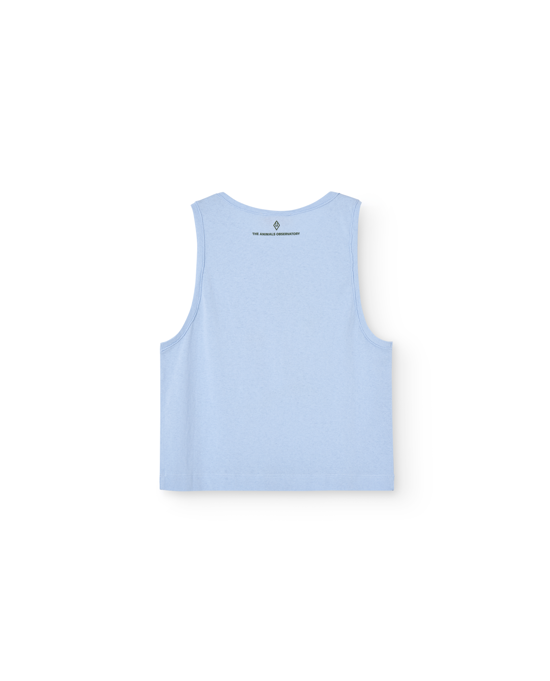 The animals observatory - frog kids tank top - soft blue