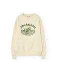 The animals observatory - bear kids sweatshirt - white