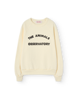 The animals observatory - shark kids sweatshirt - white