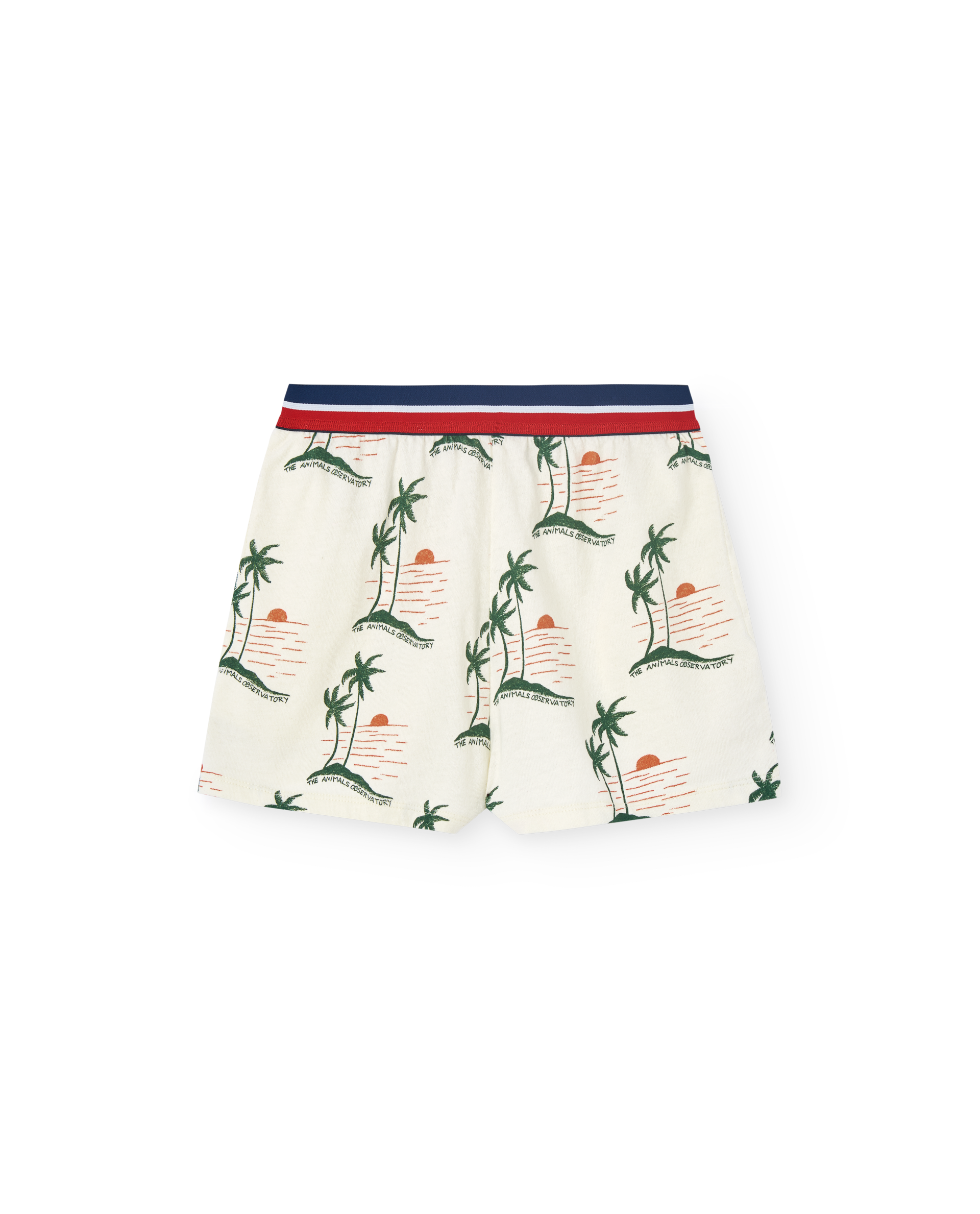 The animals observatory - poodle kids shorts - white