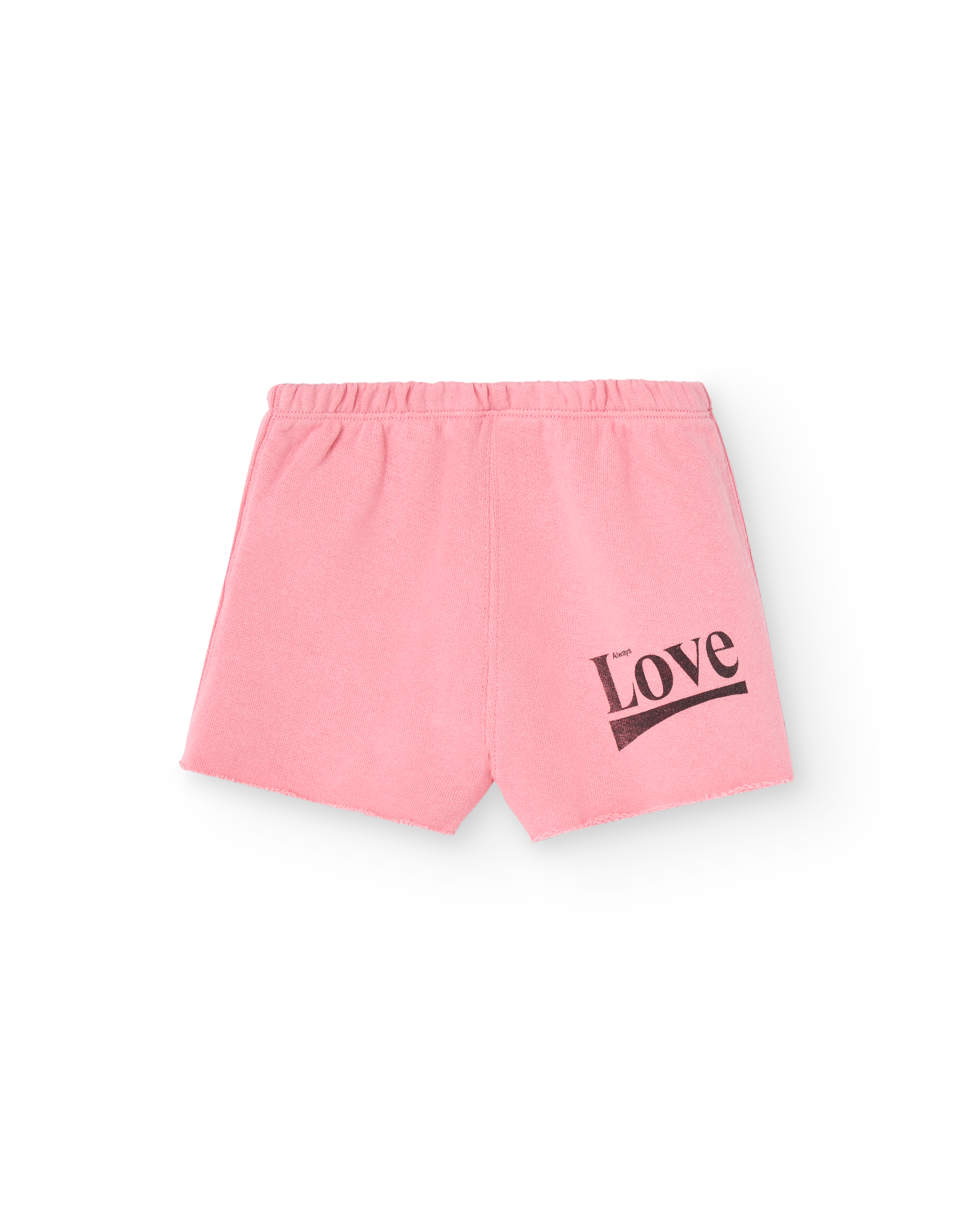 The animals observatory - turtledove baby shorts - pink