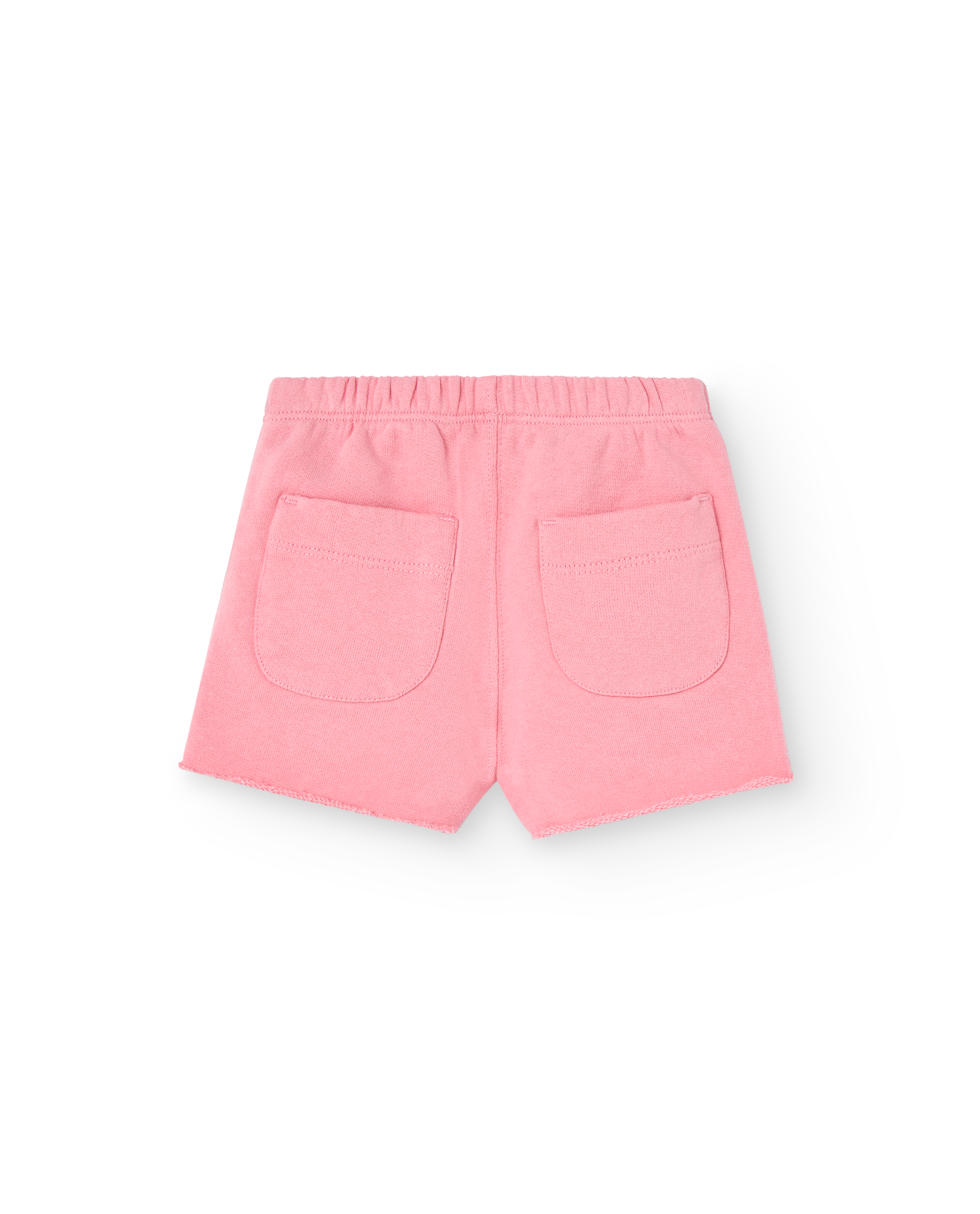 The animals observatory - turtledove baby shorts - pink