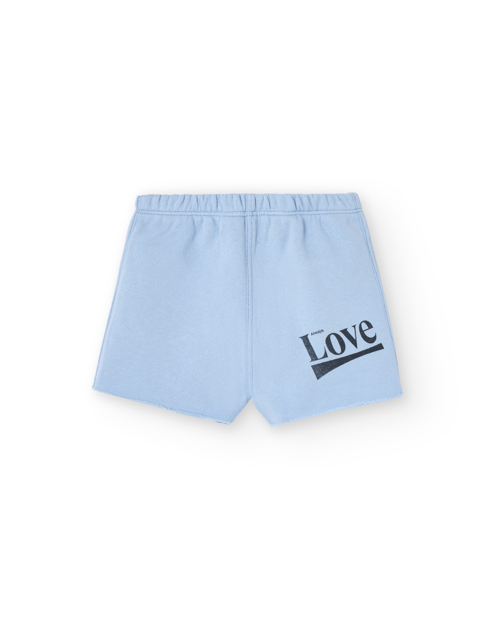 The animals observatory - turtledove baby shorts - soft blue