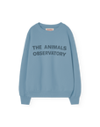 The animals observatory - leo kids sweatshirt - blue