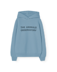 The animals observatory - taurus kids hoodie - blue