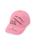 The animals observatory - hamster kids cap - pink