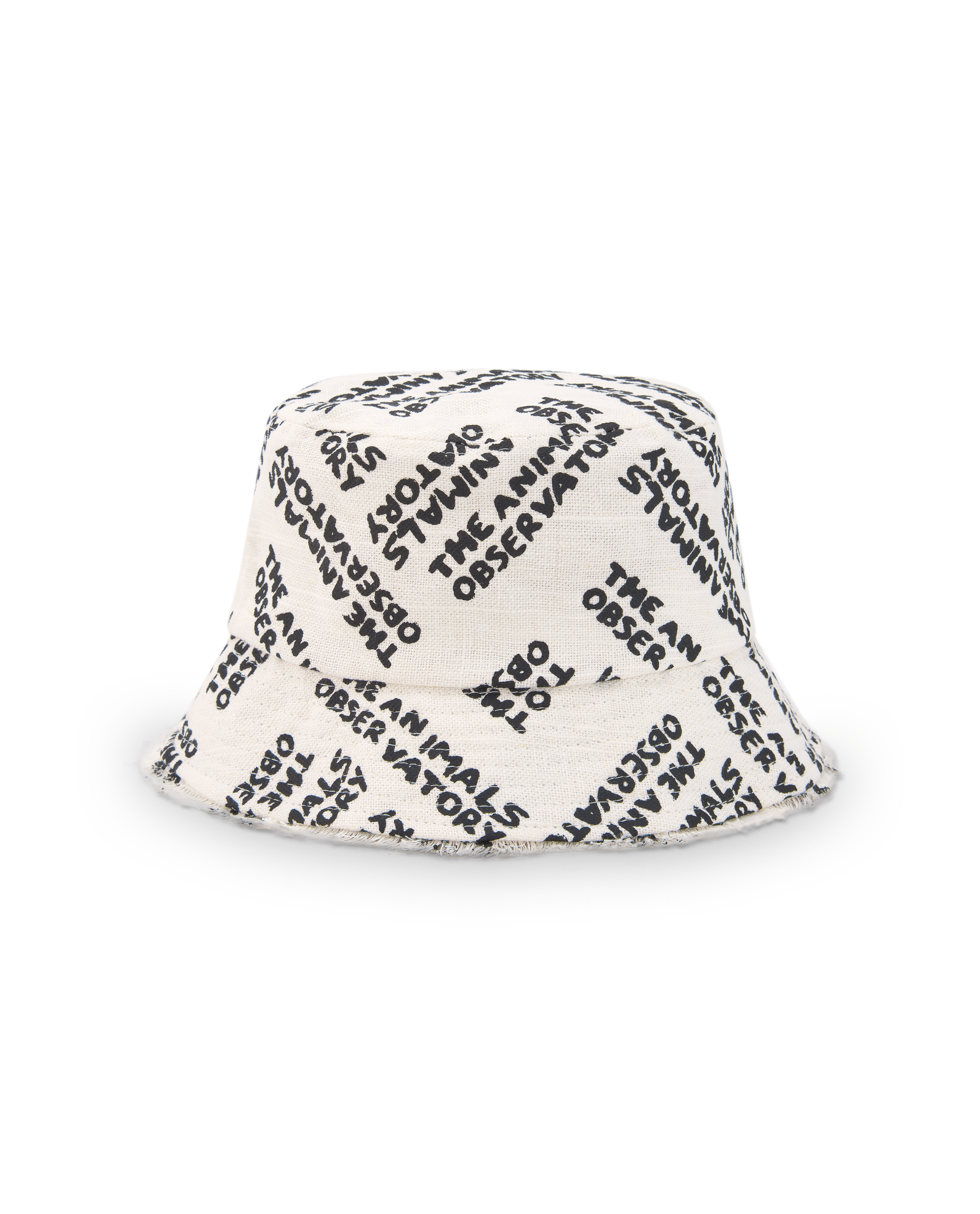 The animals observatory - starfish kids bucket hat - white