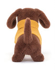 Jellycat - yellow Sweater Sausage Dog