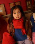 HVID - scarf - jacobino - red
