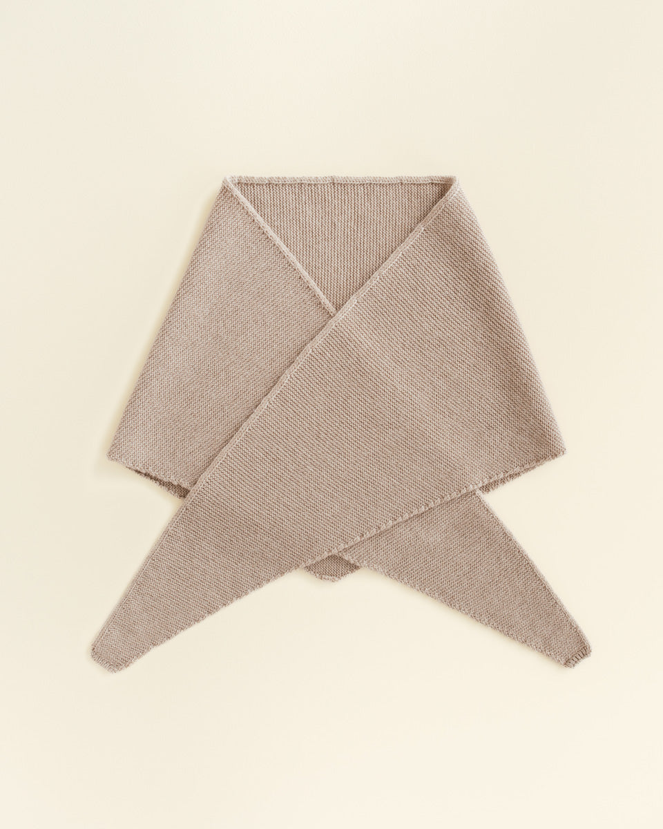 HVID - triangle scarf - josephina - sand