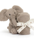 Jellycat - smudge elephant with Soother in giftbox