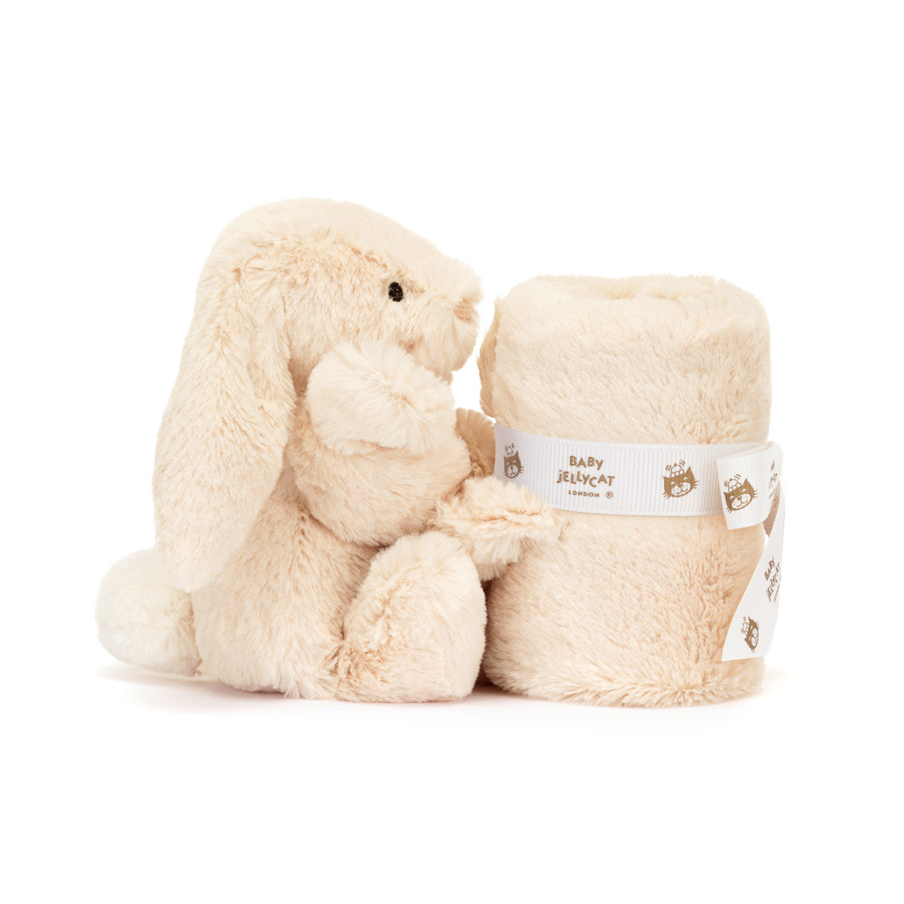 Jellycat - Bashful luxe Bunny with Soother - willow (in giftbox)