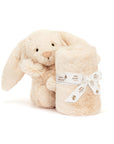 Jellycat - Bashful luxe Bunny with Soother - willow (in giftbox)