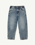 Main Story - tapered jeans - faded blue