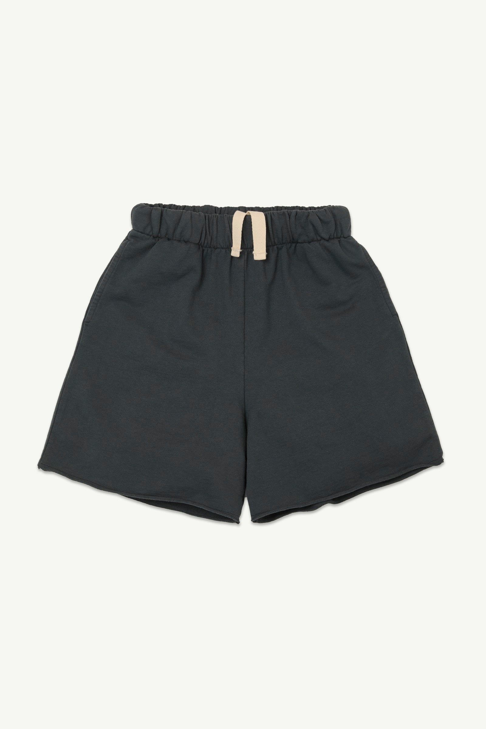 Main Story - fleece skate short - dark shadow