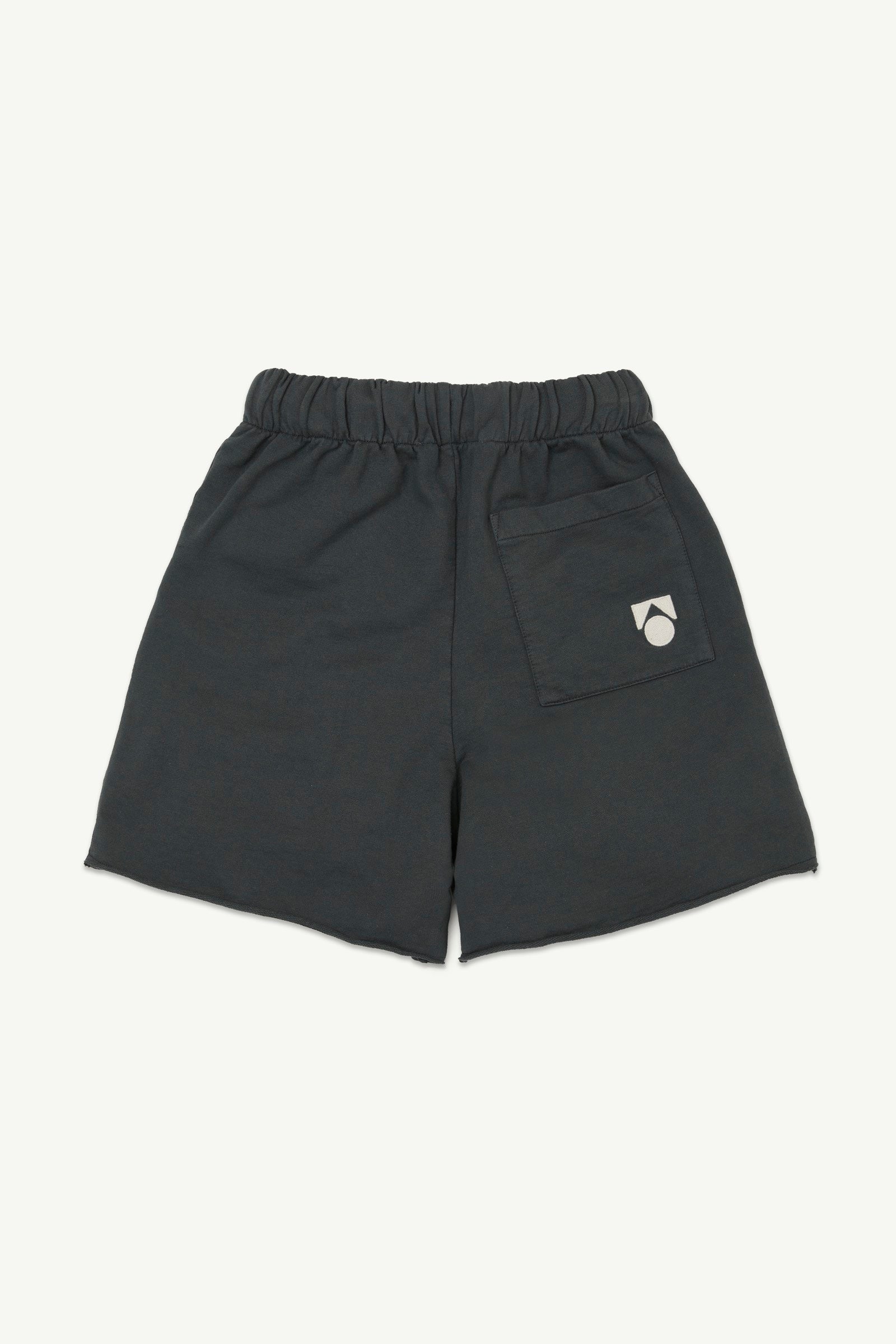 Main Story - fleece skate short - dark shadow