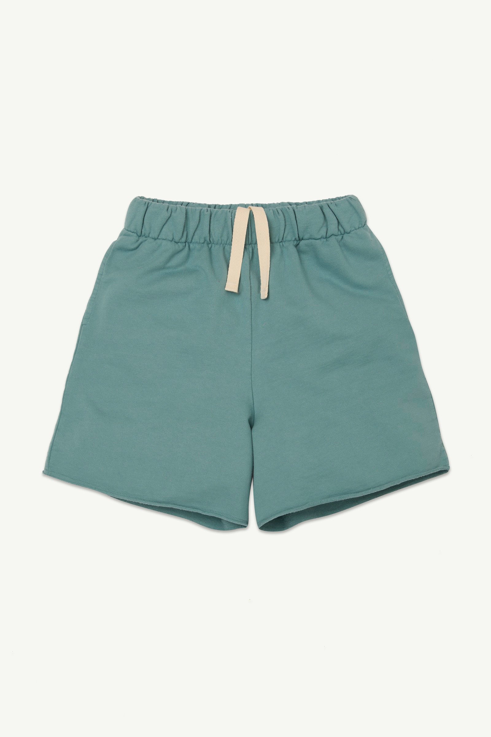 Main Story - fleece skate short - smoke blue