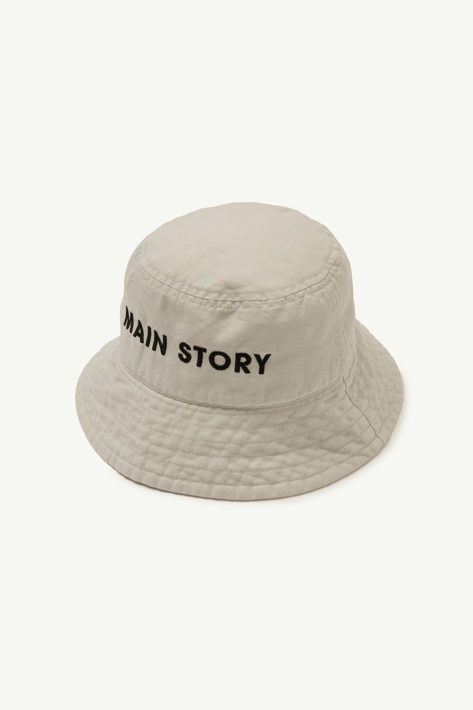 Main Story - canvas bucket hat - storm