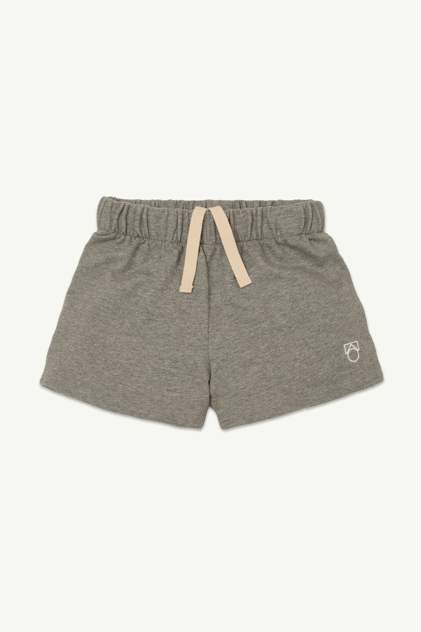 Main Story - fleece track short - grey melange