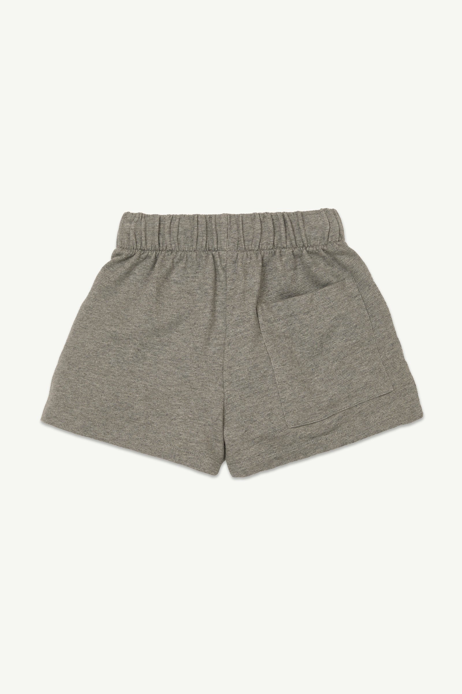 Main Story - fleece track short - grey melange