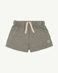 Main Story - fleece track short - grey melange