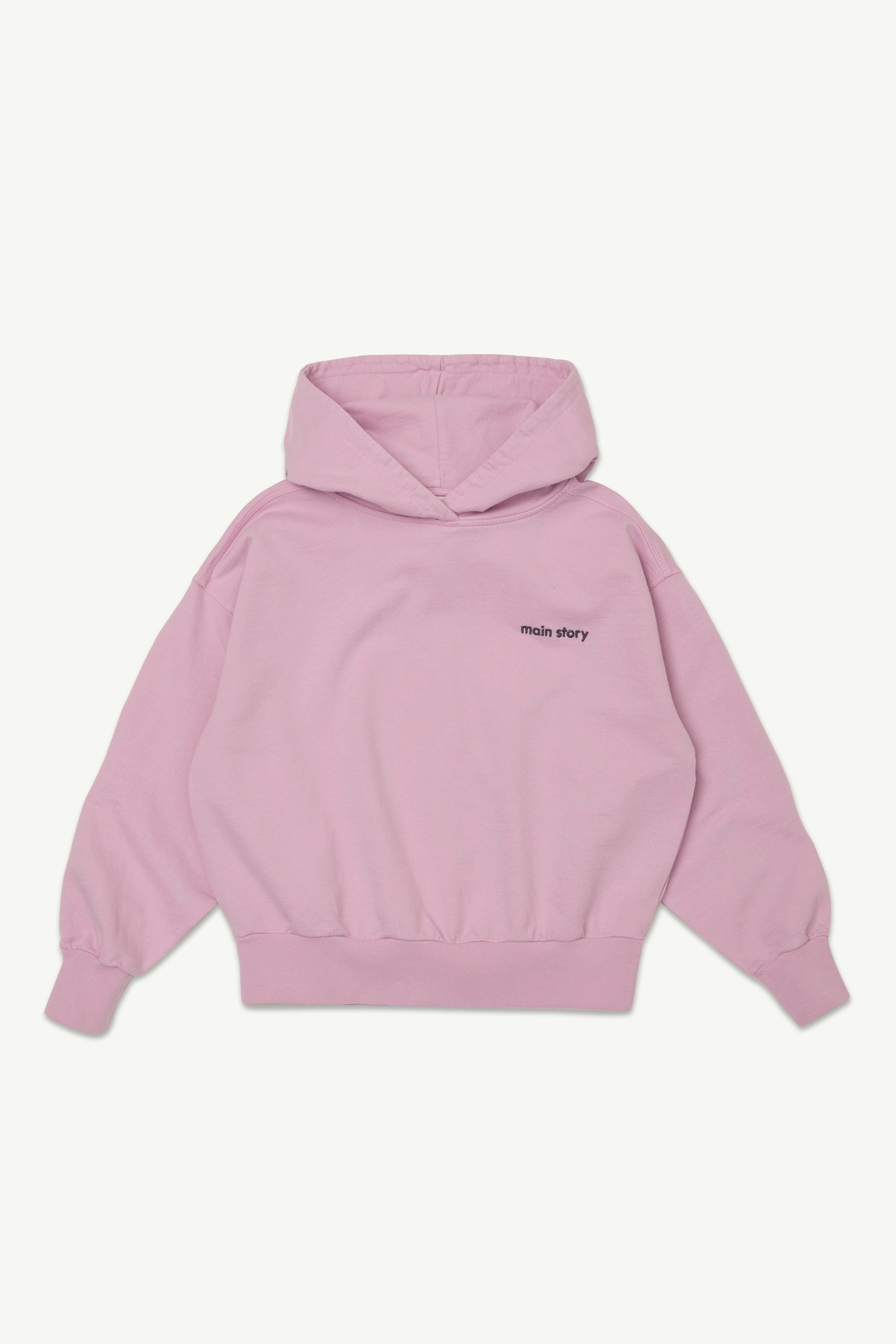 Main Story - fleece hoodie - pink lavender