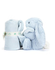 Jellycat - Bashful Bunny with Soother - blue