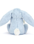 Jellycat - Bashful Bunny with Soother - blue