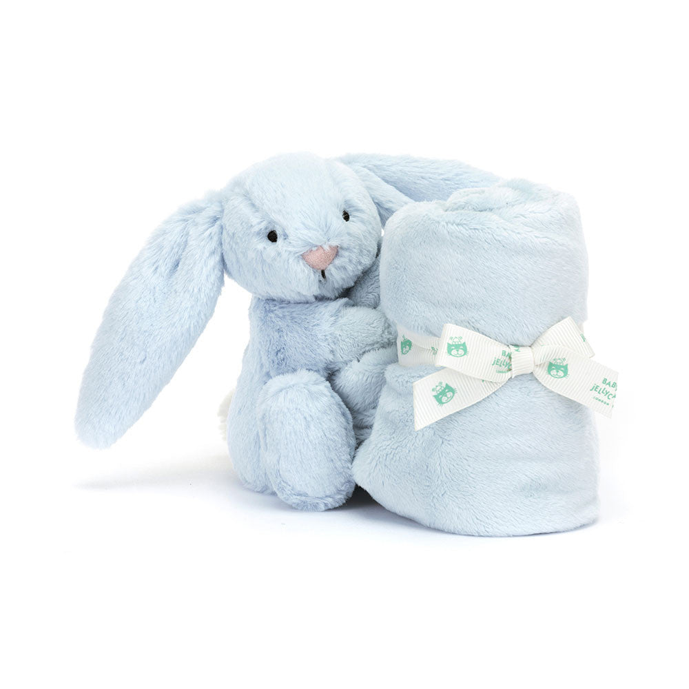 Jellycat - Bashful Bunny with Soother - blue