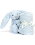 Jellycat - Bashful Bunny with Soother - blue