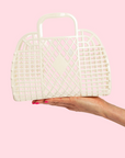 Sunjellies - retro basket - small - cream