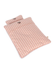 Konges Slojd - doll bedding - powder pink check