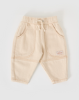 Goldie + Ace - drew denim pocket pants - oat