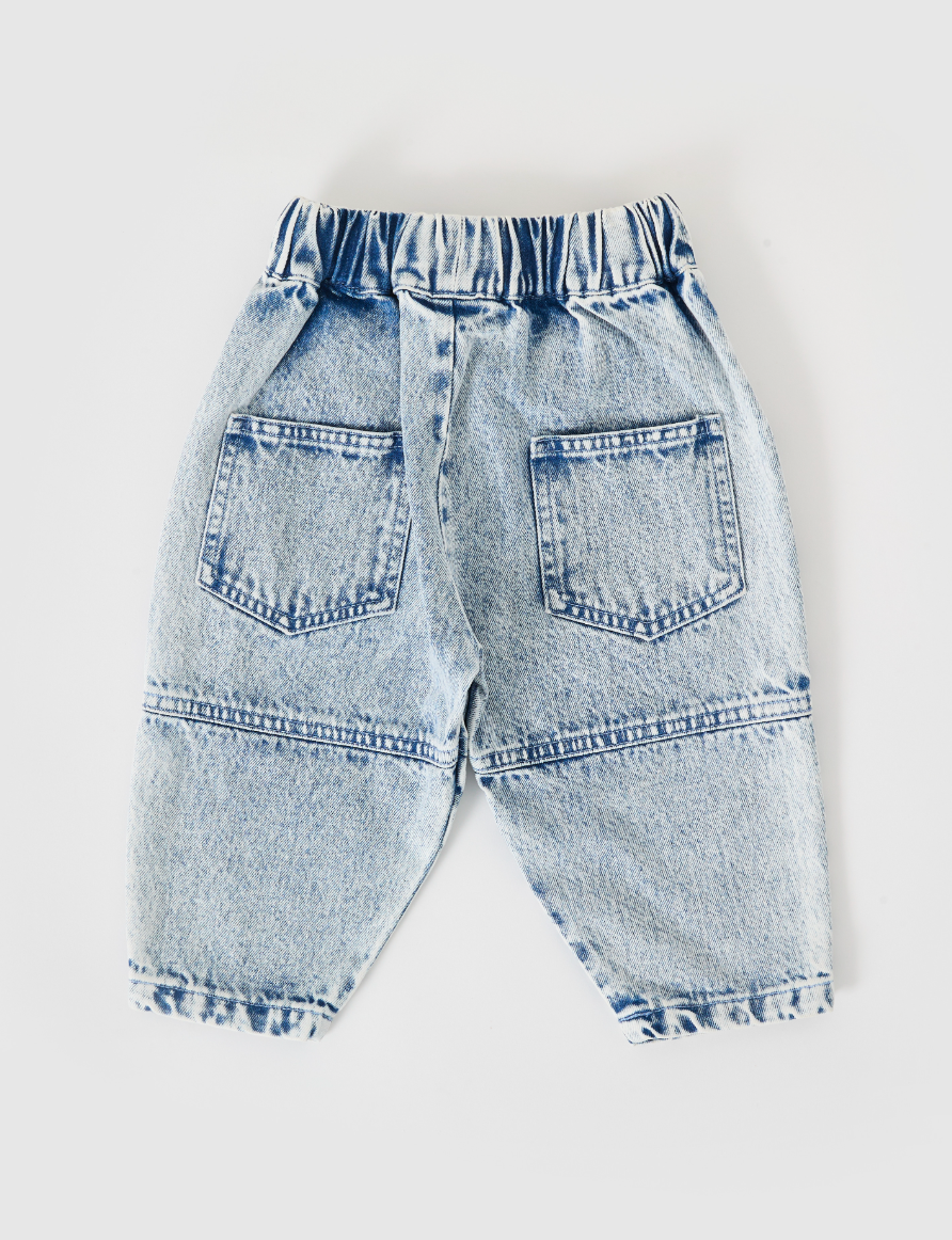 Goldie + Ace - drew denim pocket pants - light blue