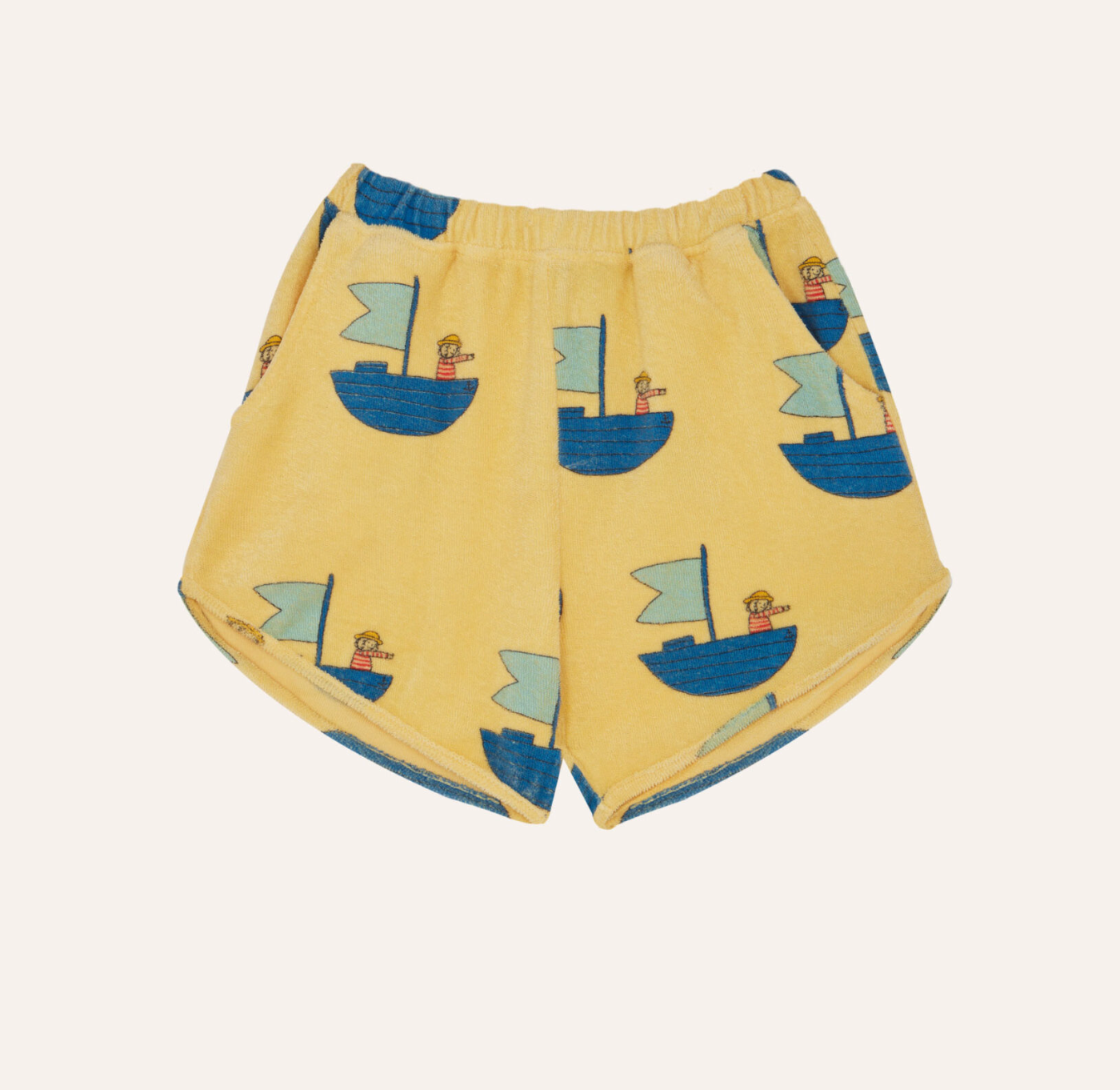 The campamento - kids - sailor allover shorts