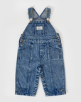 Goldie + Ace - austin vintage denim overalls - washed blue