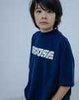 Repose Ams -  boxy tshirt - cosmic navy