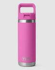 Yeti - rambler - insulated straw bottle - 532ml - wildflower fuchsia